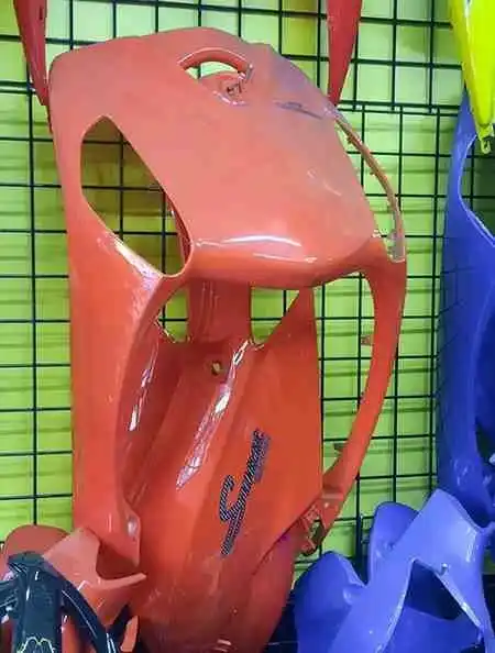 sweet هيكل خارجي - الهيكل والإطار - عادي – هيكل خارجي انسيابي يُركب على الدراجة النارية لتقليل مقاومة الهواء وحماية السائق...