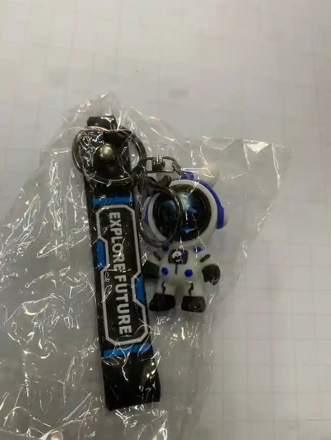 ASTRONAUT حلقة المفاتيح - الإكسسوارات - عادي – حلقة المفاتيح أداة صغيرة تُستخدم لجمع المفاتيح معًا وتنظيمها بسهولة.