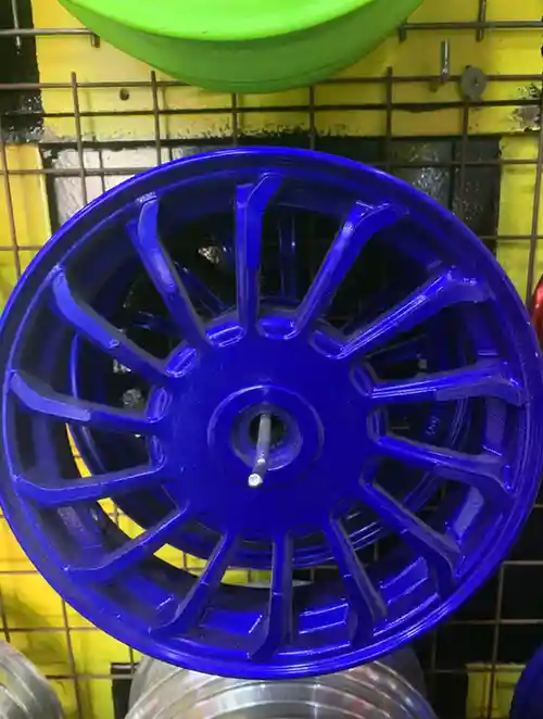 جنط نوع 2 v150 - الإكسسوارات - عادي – الجزء المعدني الدائري الذي يُركب عليه الإطار ويساعد في تثبيته على الدراجة الناري...