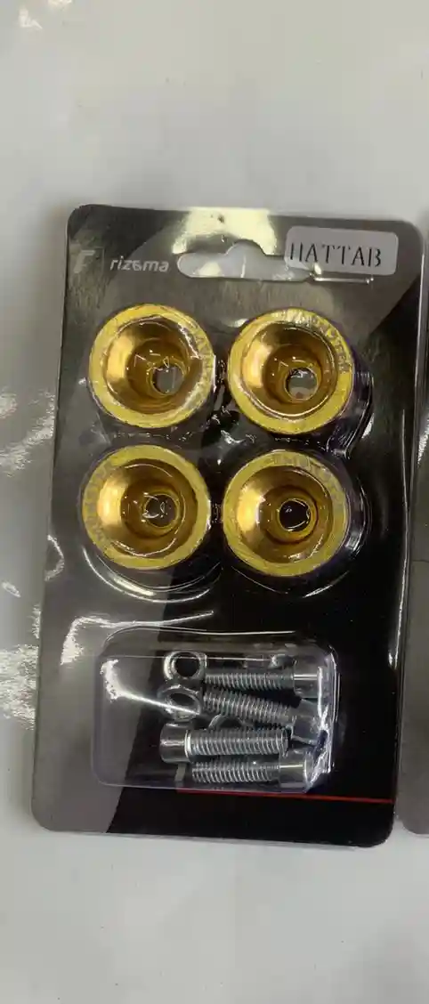 طبات براغي RIZOMA - الإكسسوارات - عادي – تصنع من مواد مثل الألمنيوم المخرط عالي الجودة أو الفولاذ المقاوم للصدأ.