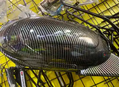 رفراف V150 - الهيكل والإطار - عادي – رفراف يُركب على موتوسيكل V150 لإضافة مظهر وحماية العجلة.