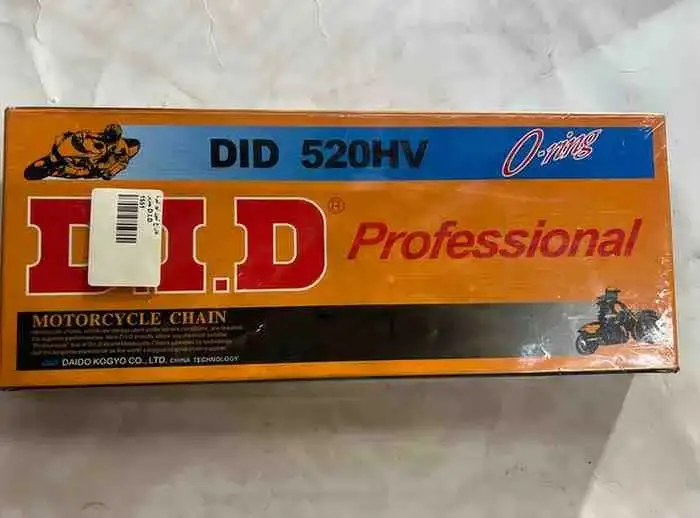 سلسلة Cross 520 حلقة - السلاسل والبكرات - أصلي – سلسلة 520 حلقة للدراجات الكروس، مصممة لنقل قوة قوي وتحمل عالي في الطرق الوعرة.