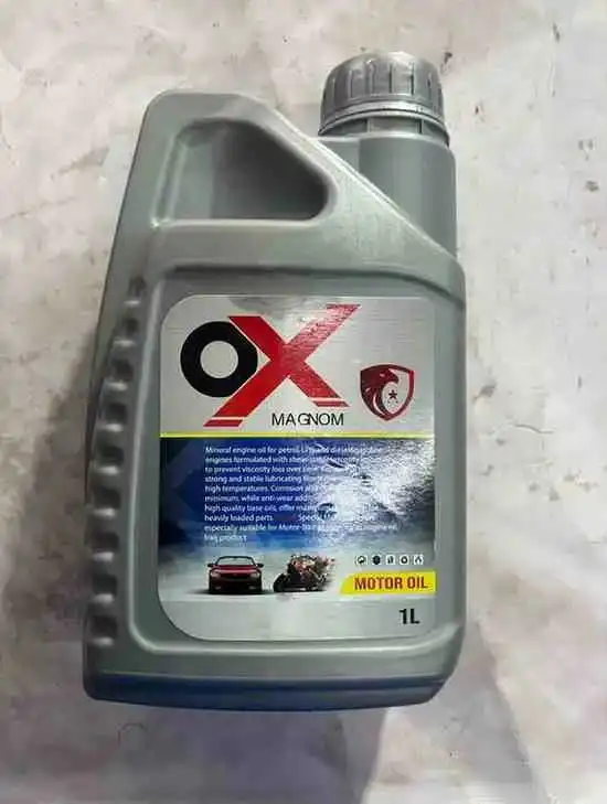 زيت محرك OX - الفلاتر والزيوت - عادي – زيت محرك OX يؤمّن تزييتًا موثوقًا وحماية جيدة للمحرك لضمان أداء سلس في الاستخدام...